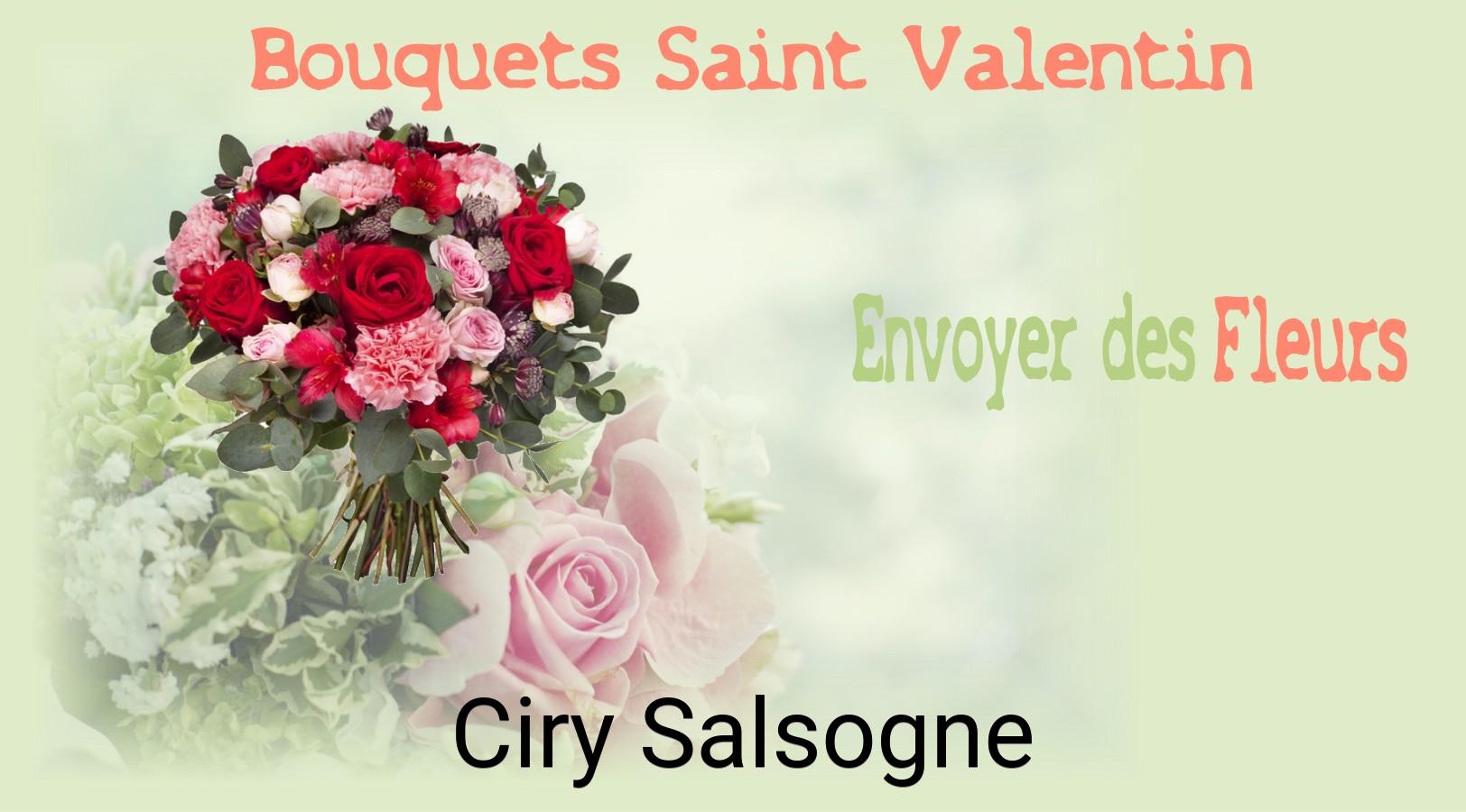 Roses de Saint-Valentin livrées à Ciry-Salsogne