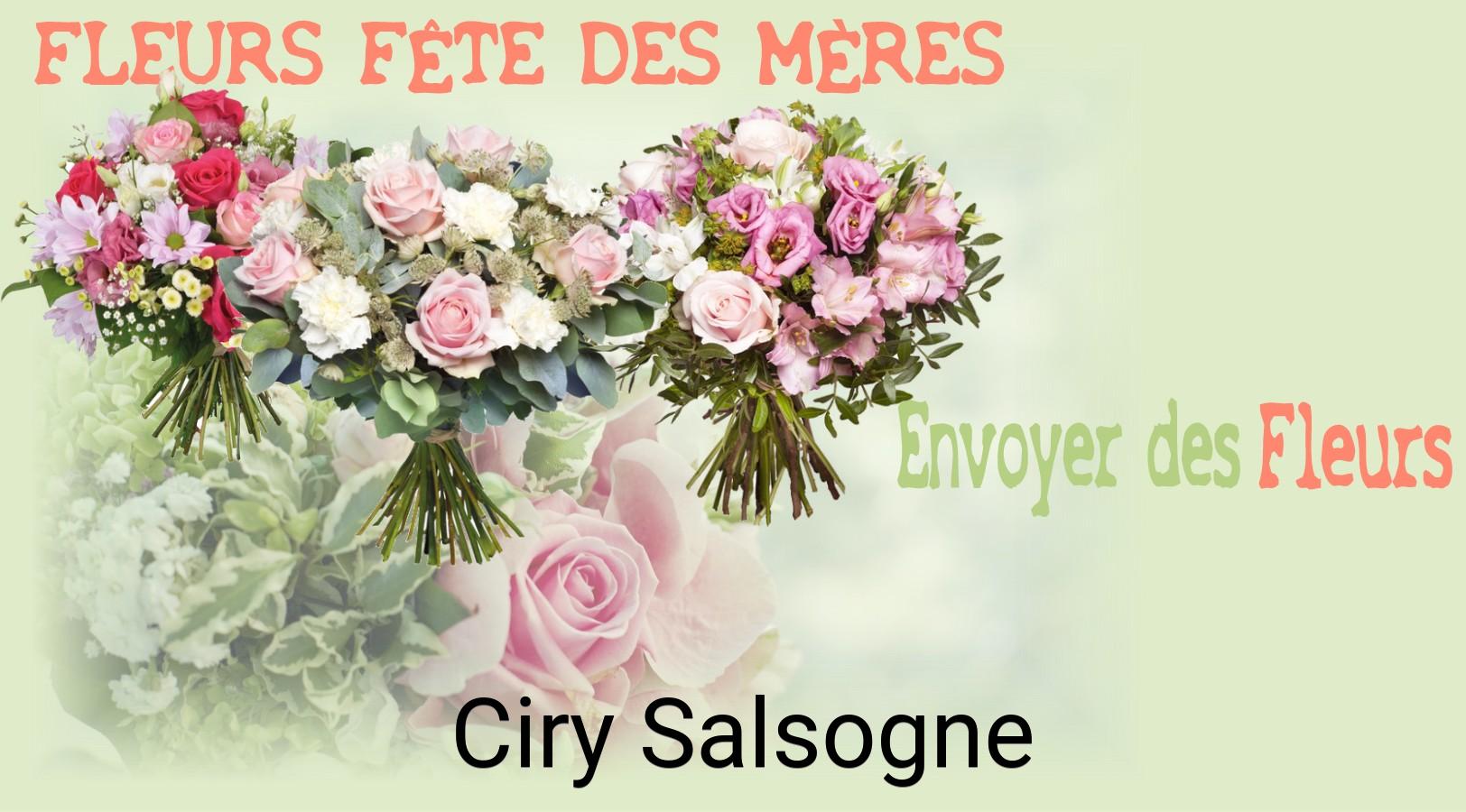 Bouquet de Fête des Mères livré à Ciry-Salsogne